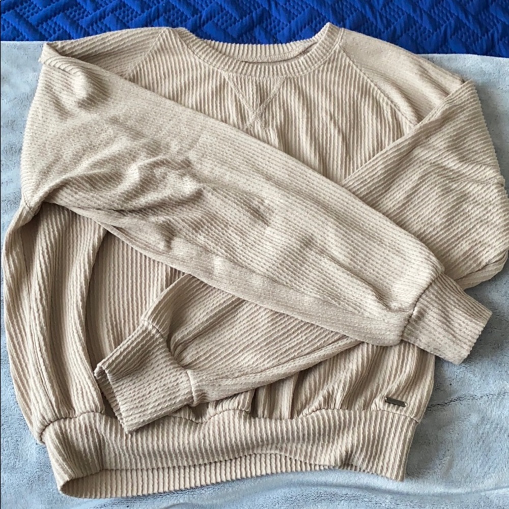 Tan Sweater Shirt